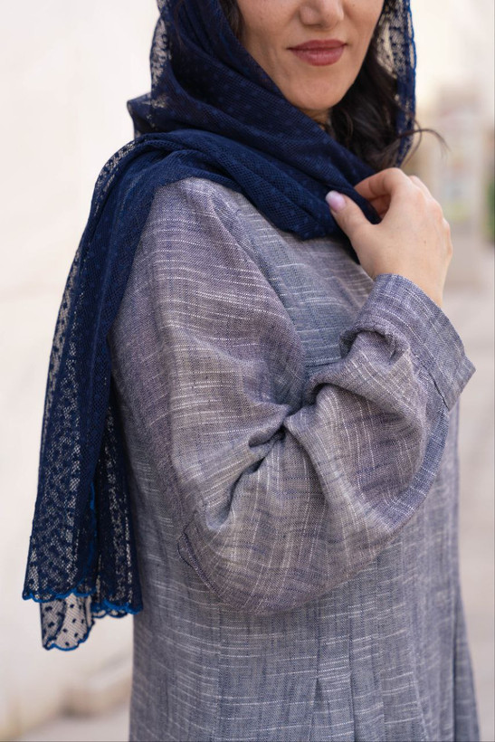 مانتو بلند جلو باز زنانه تابستانه مدل روناهی